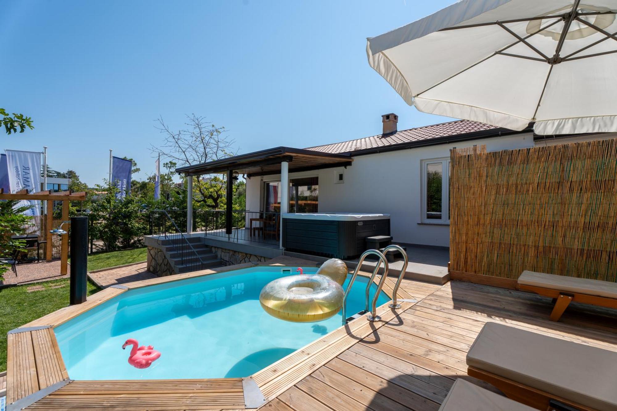 Villa Spadici 80M From The Beach ポレッチ エクステリア 写真